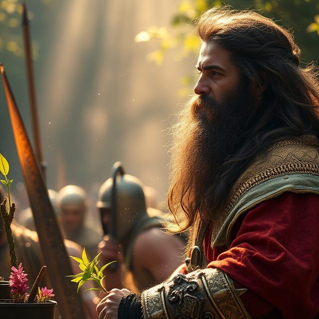 Jephthah delivers Israel from Ammonites and Philistines